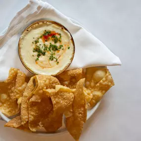 Crab Cheese Wonton Dip Fall 2024