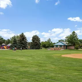 Falcon Park with Playground and baseball field