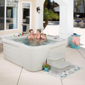 Valley Hot Spring Spas in Murrieta, CA can help enhance your hot tub area with a variety of accessories, creating a unique atmosphere.