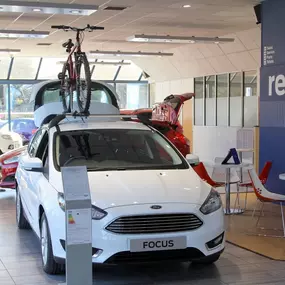 Inside the Ford Gainsborough showroom