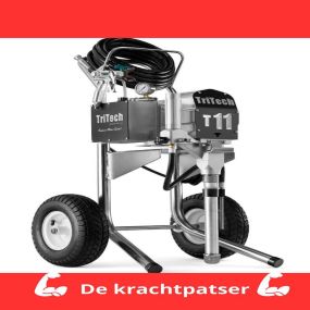 The Tritech T11 is your ideal partner for spraying paint on more extensive projects!