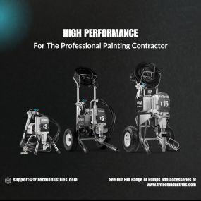 High-performance pumps for the professional painter
