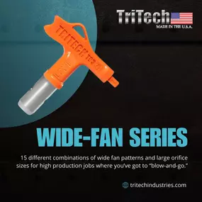 Experience the WIDE-FAN SERIES TIPS by TriTech—offering a 24