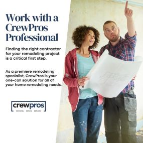 Are you ready to turn your dream home into a reality? Look no further than CrewPros! Our expert team is ready to transform your space into the perfect reflection of you. Don’t just imagine your dream home; let us make it a reality. We’ll handle the remodel while you anticipate creating new memories in your brand-new dream home.