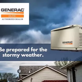 Stay prepared for stormy weather with your Generac Generator from CrewPros. Ensure your home stays powered no matter the conditions. CrewPros is a Generac Elite Dealer with factory-trained technicians. Contact us today for a free estimate.