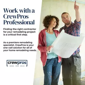 Are you ready to turn your dream home into a reality? Look no further than CrewPros! Our expert team is ready to transform your space into the perfect reflection of you. Don’t just imagine your dream home; let us make it a reality. We’ll handle the remodel while you anticipate creating new memories in your brand-new dream home.