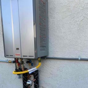 Completed Install of Rinnai RU199e Tankless Water Heater - Citrus Heights, CA