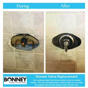 Shower Fixture Replacement - Orangevale