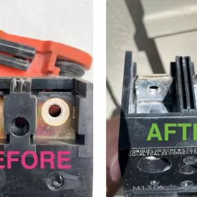 Circuit Breaker cleaning and repair