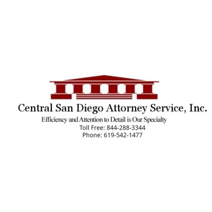 Logo fra Central San Diego Attorney Service