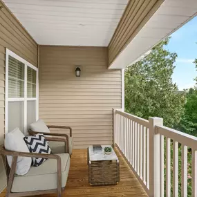 Patio and balcony