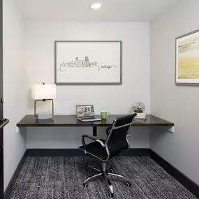 Private office available for resident rental at Camden Crest in Raleigh, NC