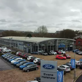 Evans Halshaw Ford Bury Dealership Exterior