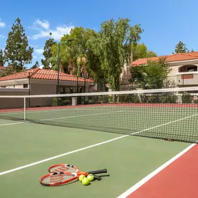 Onsite tennis courts