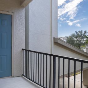 Private balconies at Camden Lago Vista Apartments in Orlando, FL