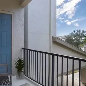 Private balconies at Camden Lago Vista Apartments in Orlando, FL