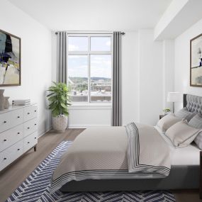 Bedrooms Overlooking the Frederick Douglass Memorial Bridge