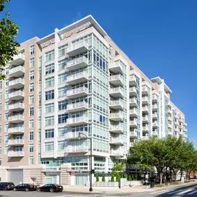 Street view of building exterior