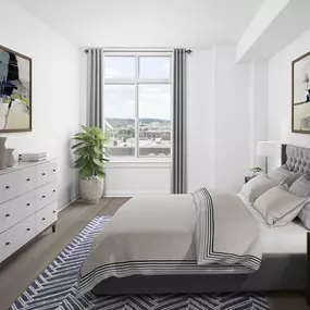 Bedrooms Overlooking the Frederick Douglass Memorial Bridge