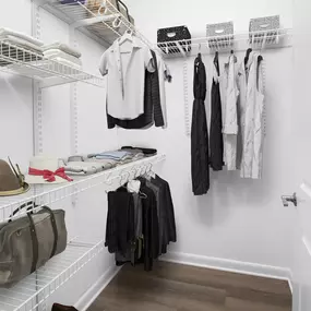 Spacious Walk-In Closets