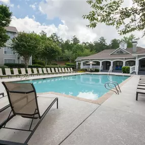 Relaxing Swimming Pool With Sundeck