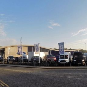 Outside Ford Hull Transit Centre
