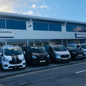 Outside Ford Transit Centre Hull