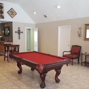 Pool Table for Residents
