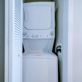 Washer & dryer in each unit