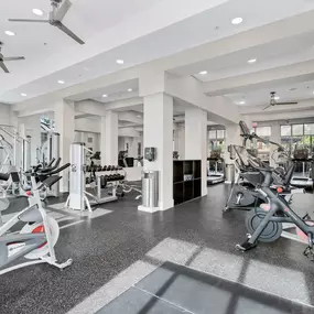 Fitness Center with Peloton Bike