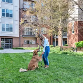 Pet friendly community at Camden College Park