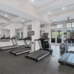 Cardio equipment at Camden College Park