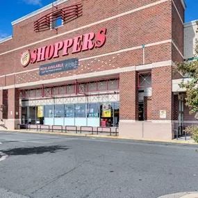 Shoppers close to Camden College Park