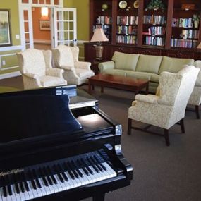 Recreation Room with Piano