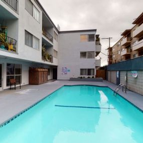 Pool at Chateau La Fayette Apartments