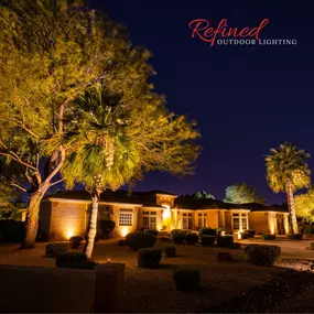 Landscape lighting design & installation in Litchfield, Arizona