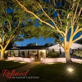 Landscape lighting services in Arcadia, Arizona