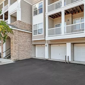 Attached garages at Camden Silo Creek