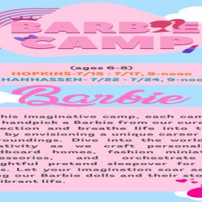Ultimate Barbie Camp (ages 6-8)