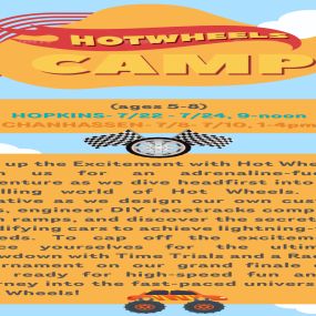 Hotwheels Adventure Camp (ages 5-8)