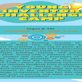 Young Inventor Challenge Camp (ages 8-14)