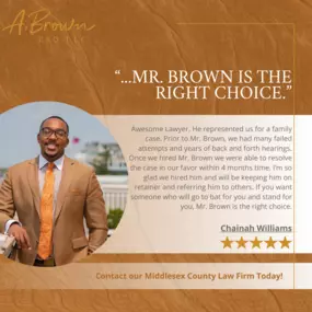 Google Review of Law Offices of Adam C Brown Esq. PC | New Brunswick, NJ