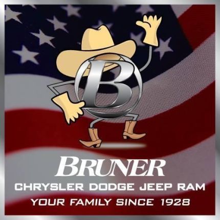Logotipo de Bruner Chrysler Dodge Jeep Ram Fiat