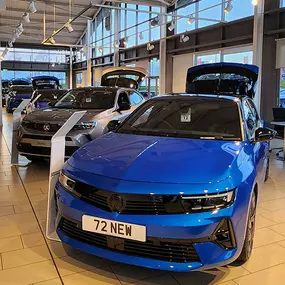 Cars Inside Vauxhall Edinburgh