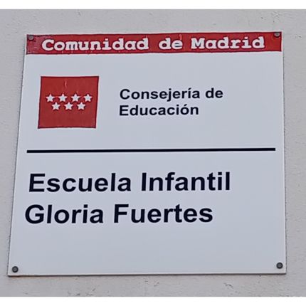 Logotipo de Escuela de Educación Infantil Gloria Fuertes de Arganda del Rey. Comunidad de Madrid.