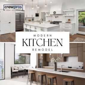 Dreaming of a new modern kitchen? Dreams can come true with CrewPros Nashville! Let our expert designers and project managers make your dream modern kitchen into a reality! Every detail is perfection, from the sleek countertops to the state-of-the-art appliances. When you are ready for a stunning kitchen, you cook, entertain, and make memories in CrewPros Nashville is your go-to destination!