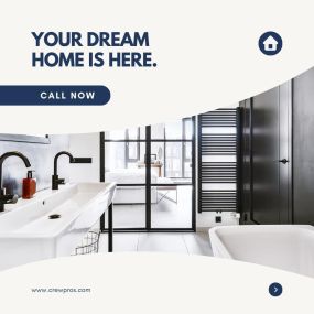 Transform your bathroom into a luxurious oasis with the help of CrewPros! Call us now at (615) 234-1555 to get started on the bathroom you have been dreaming of.