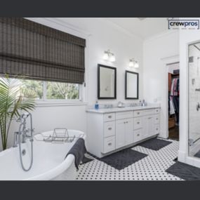 At CrewPro Nashville, we can help you every step of your bathroom remodel. Our designers can assist in creating your ideal bathroom color scheme and design that evokes the mood you hope to achieve.