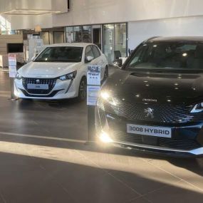 Inside Peugeot Doncaster Showroom