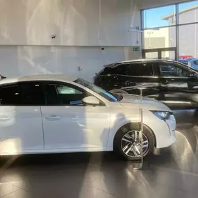 Inside Peugeot Doncaster Showroom